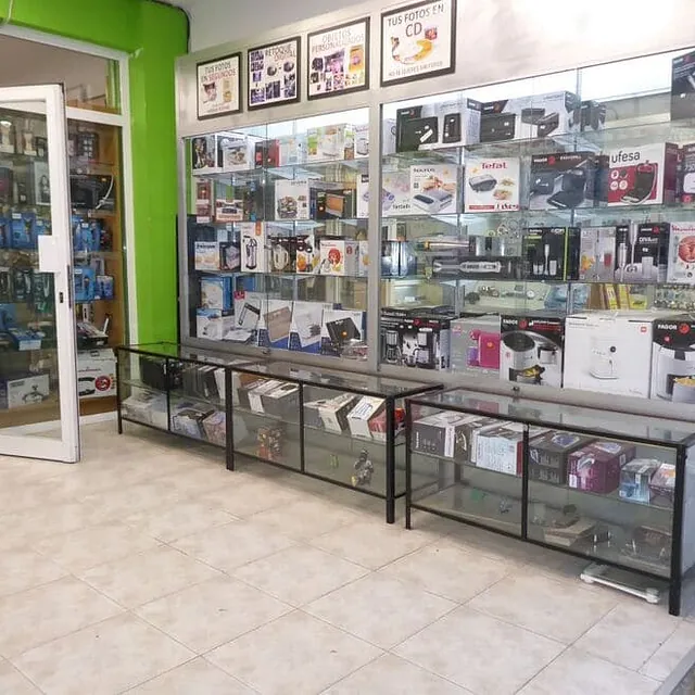 zona de pequeño electrodoméstico en tienda